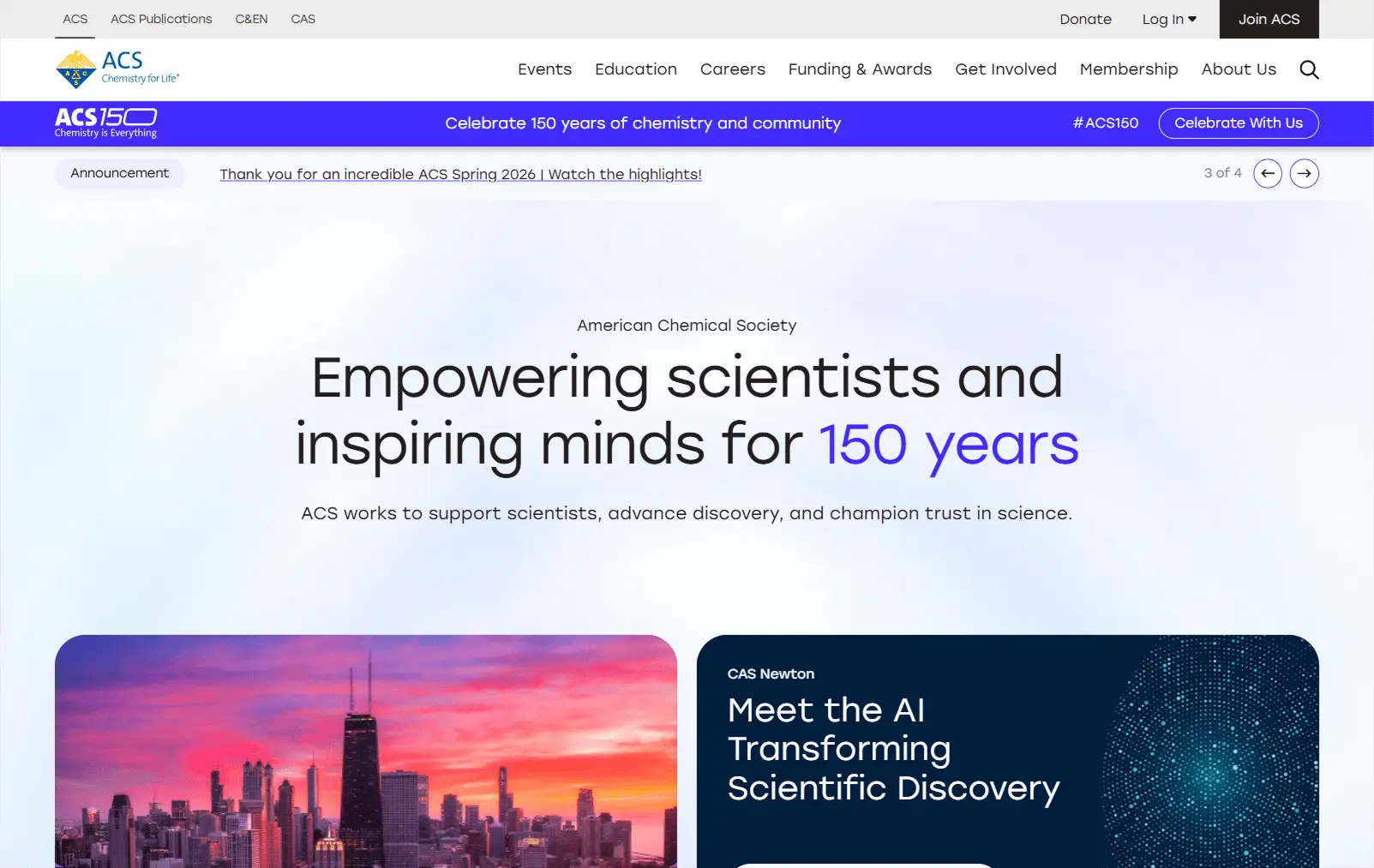 ACS Homepage
